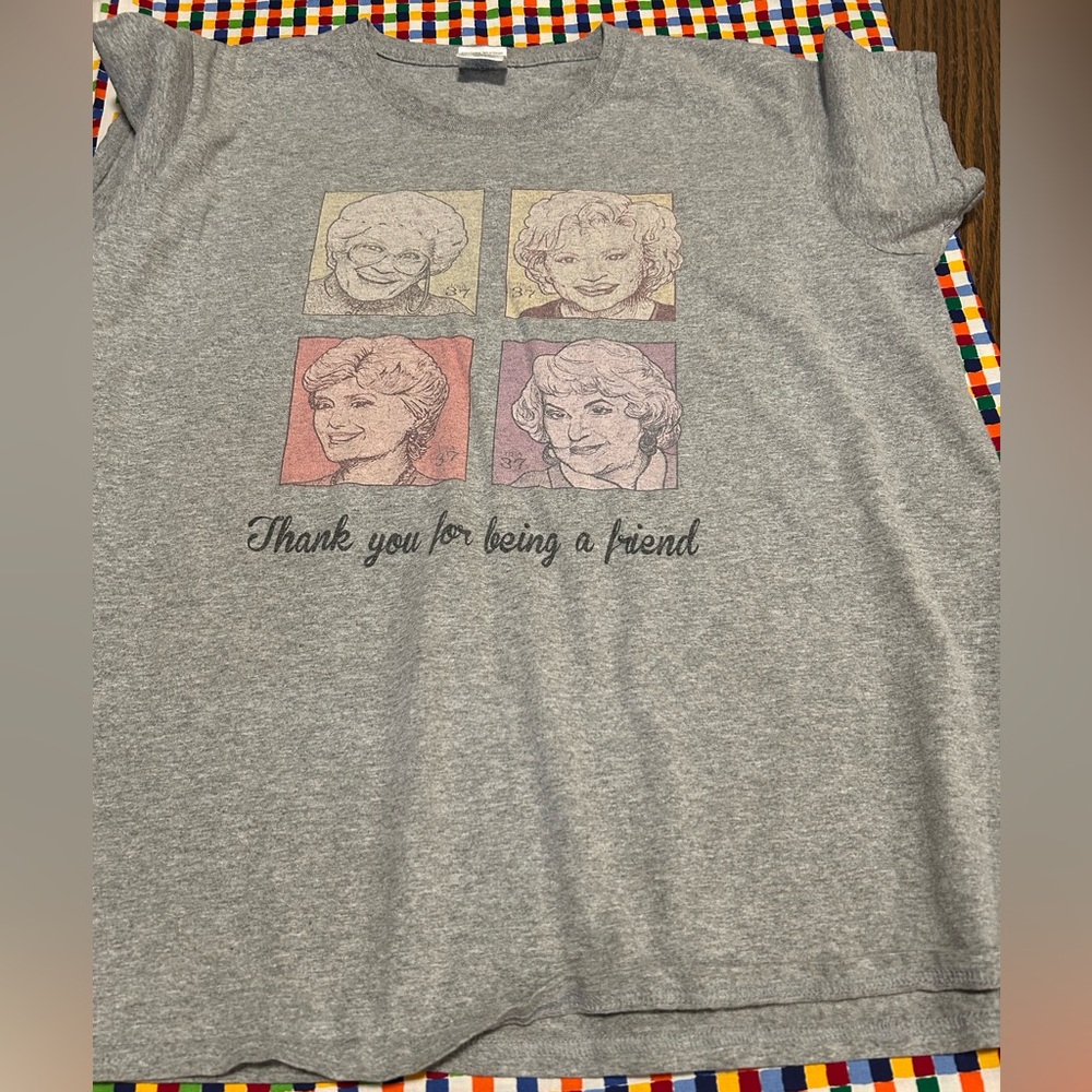 Golden girls thank you for being a friend Tshirt L